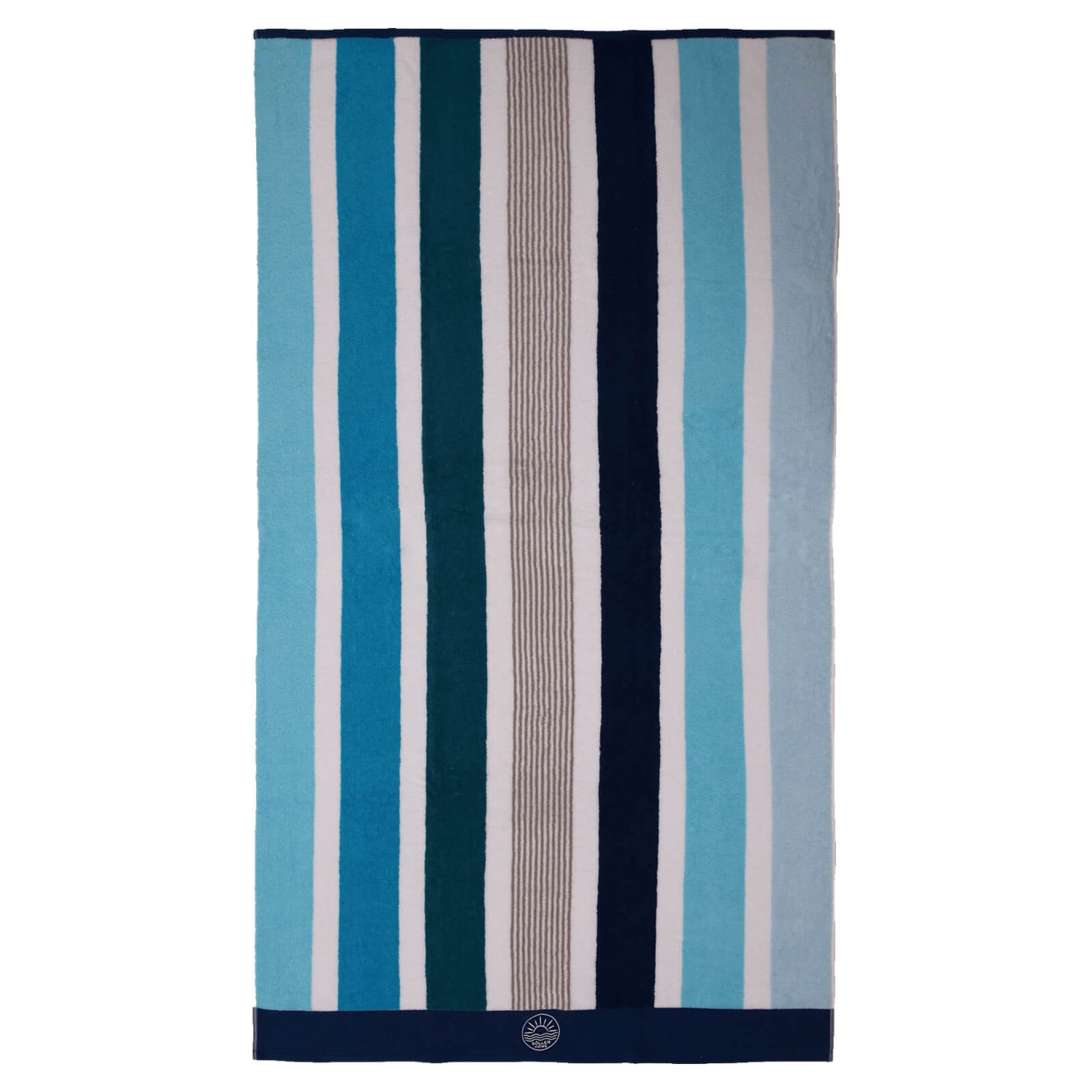 Depotex Strandtuch Strandlaken Streifen Blau, Baumwolle (1-St), Strandtuch, günstig online kaufen