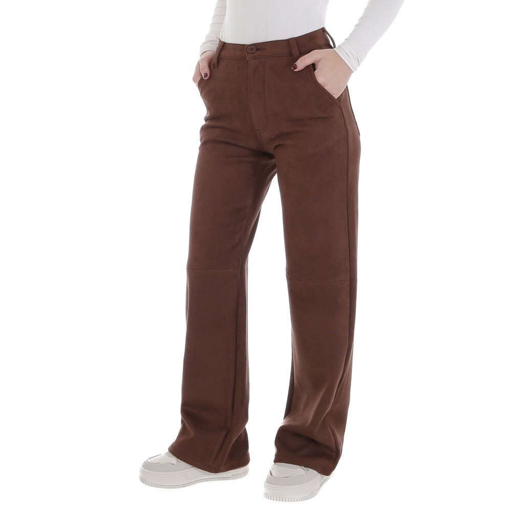 Ital-Design Lederimitathose Damen Freizeit (88836871) Stretch Hose in Leder günstig online kaufen