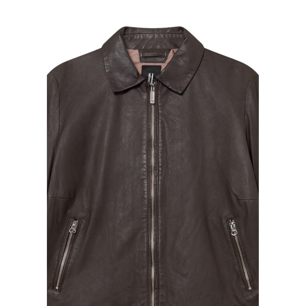Bomboogie Lederjacke GIACCA Damen Bomberjacke, Freizeitjacke, Blazer, Pufferjacke, Übergangsjacke