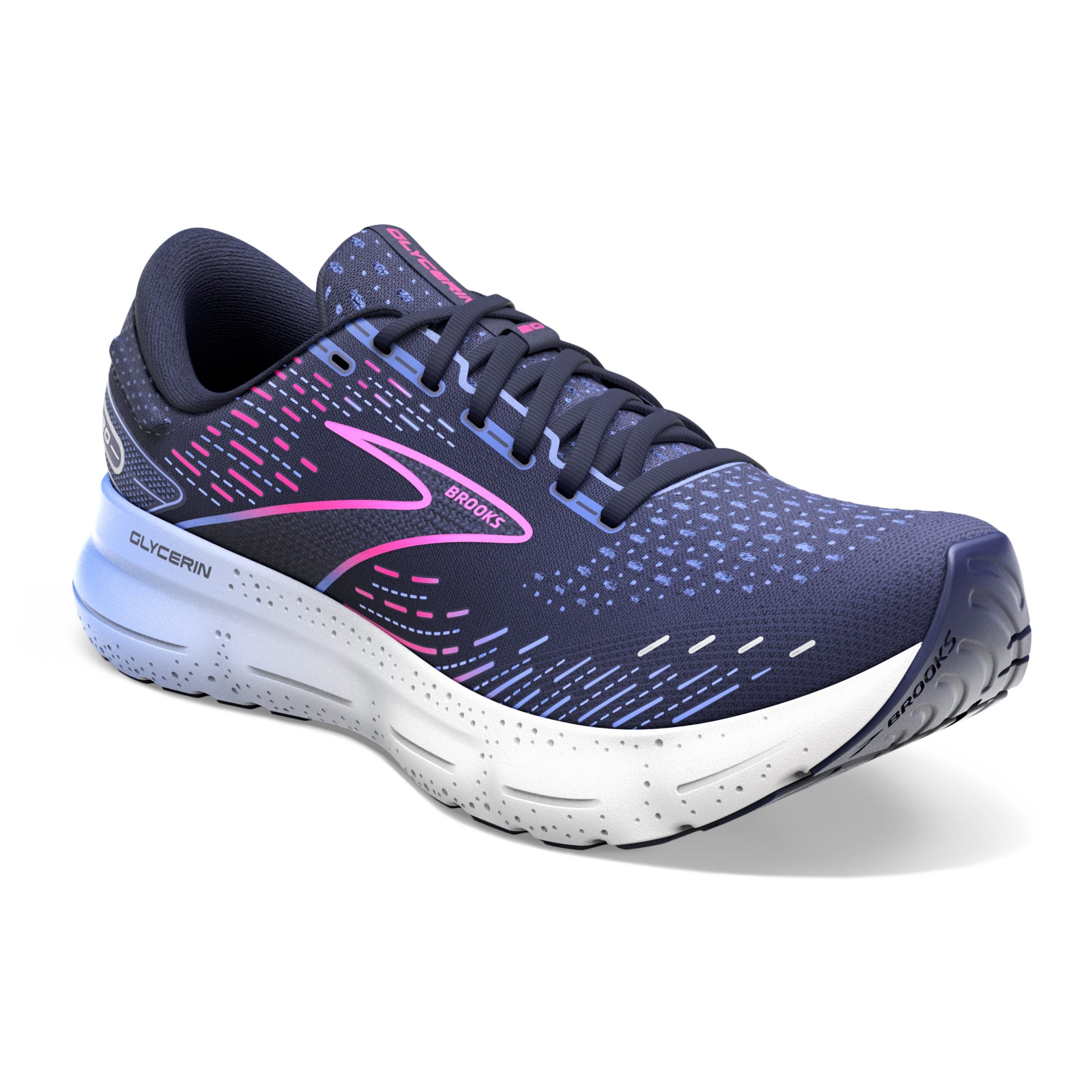 Brooks Glycerin 20 Damen Laufschuh Peacoat/Blue/Pink günstig online kaufen