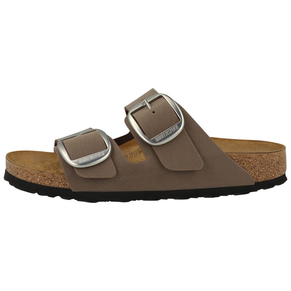 Birkenstock Arizona Big Buckle Birko-Flor Nubuk schmal Damen Sandale Sandaletten, Sommerschuhe, Badeschuhe, Riemchen, Schlappen