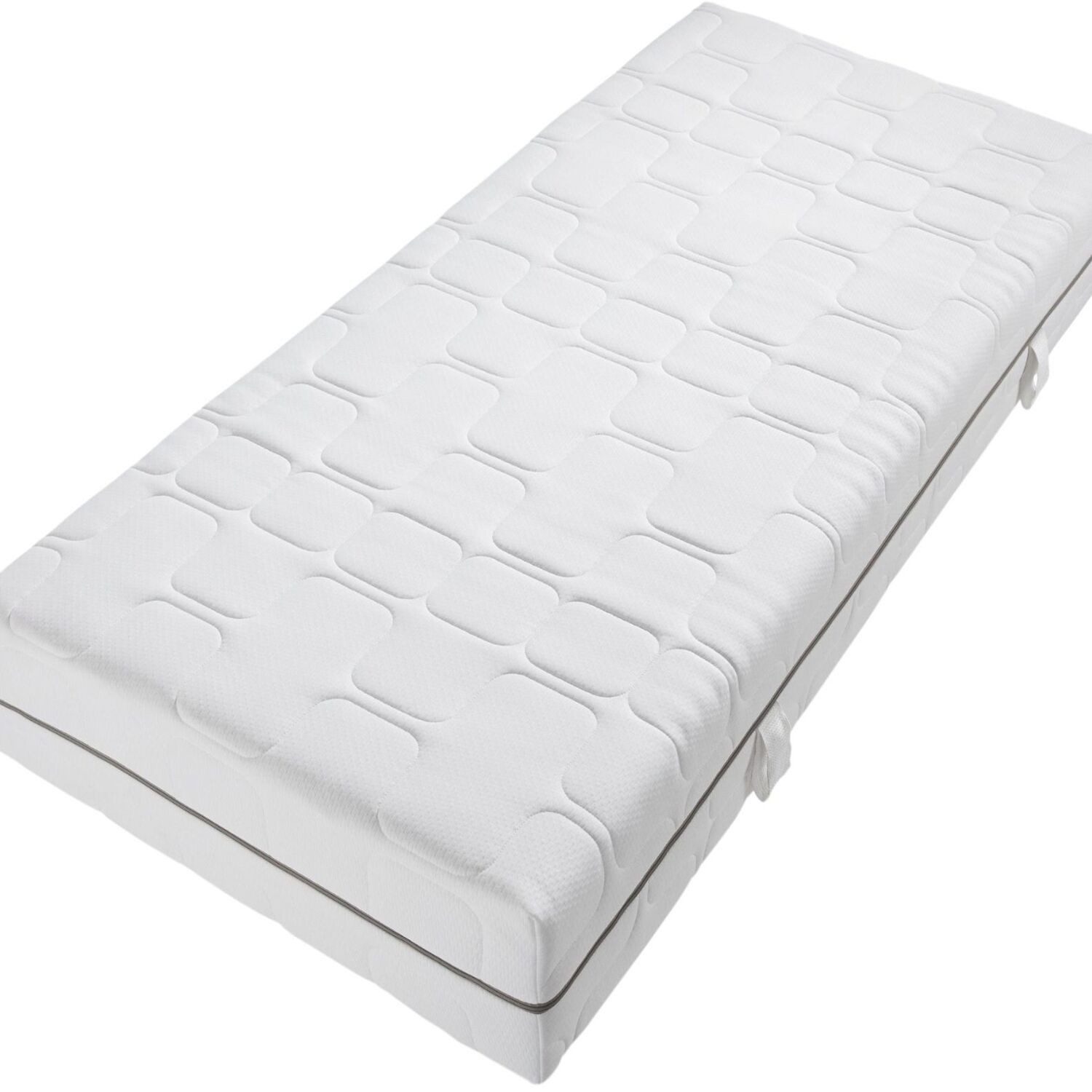 Kaltschaummatratze Grand Master, ergonomische Matratze 7 Zonen, Beco, 26 cm hoch, (Matratze 200x200 cm, bestehend aus 2x Matratze 100x200 cm, 26cm hoch, hergestellt in Deutschland, H4), Matratze 80x200 90x200 100x200 140x200 160x200 180x200 200x200