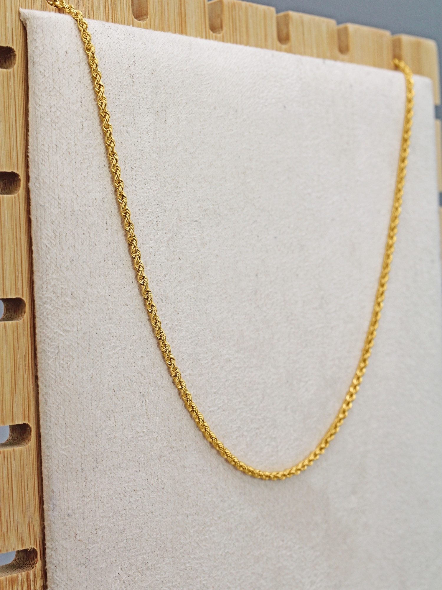 Antares Gold Goldkette 14K 585er Kordel Chain Goldkette – Elegantes und Zeitloses Design