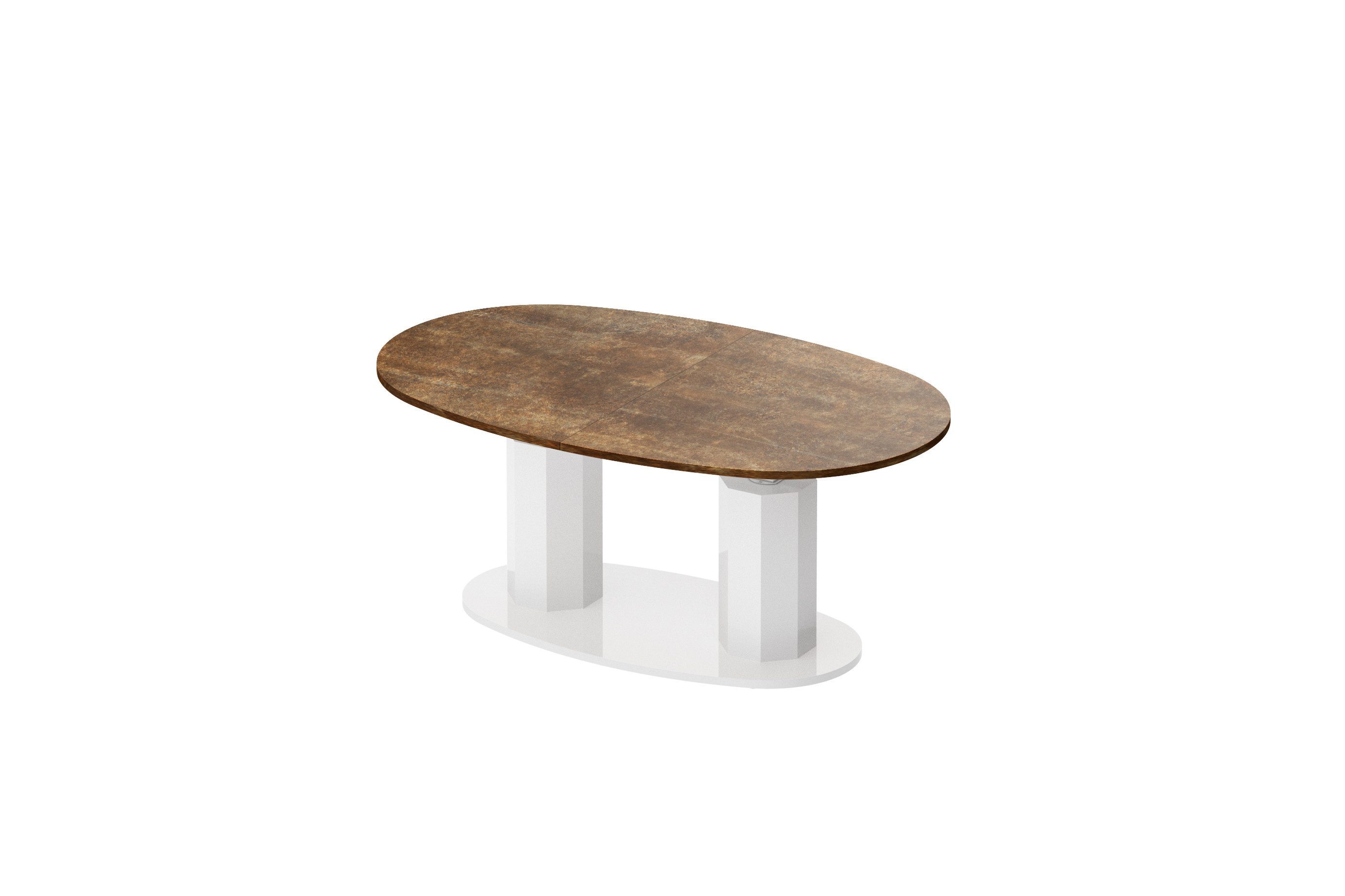 designimpex Couchtisch Design HBL-111 stufenlos höhenverstellbar günstig online kaufen
