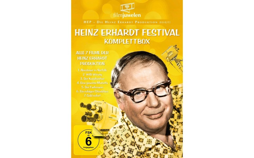 DVD Heinz Erhardt Festival (Komplette Serie)
