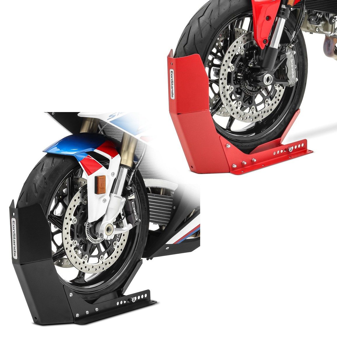 ConStands Motorradheber Set Transportständer Easy-Fix + Transportständer S4