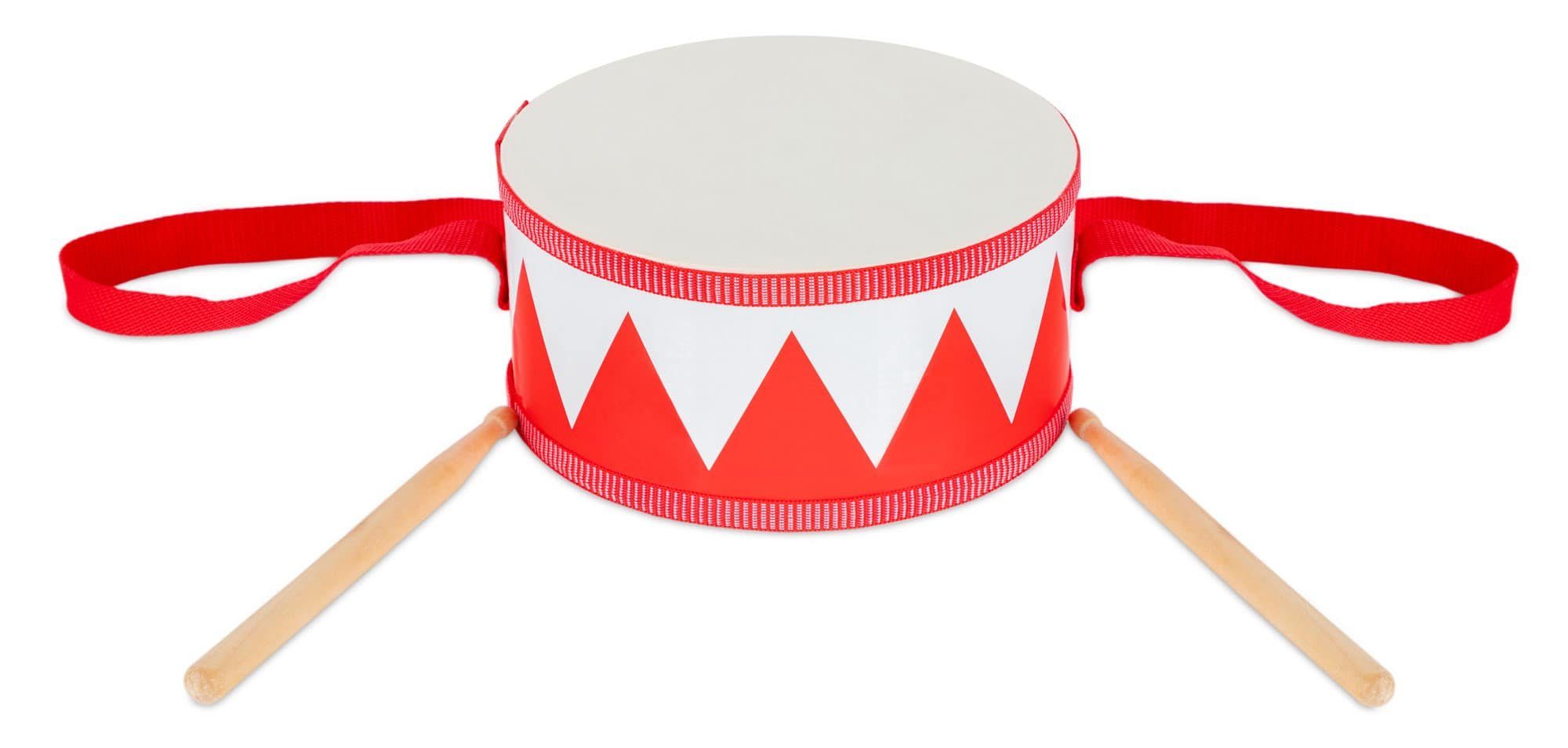 Classic Cantabile Trommel Kindertrommel aus Holz,Inkl. Drumsticks & Umhängegurt, 3-St., Trommel für Kinder – Bild 5 von 5