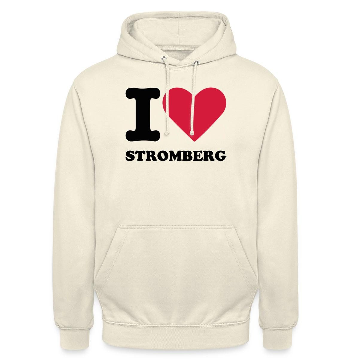 Hoodie Stromberg Fanartikel I Love Stromberg Unisex Hoodie