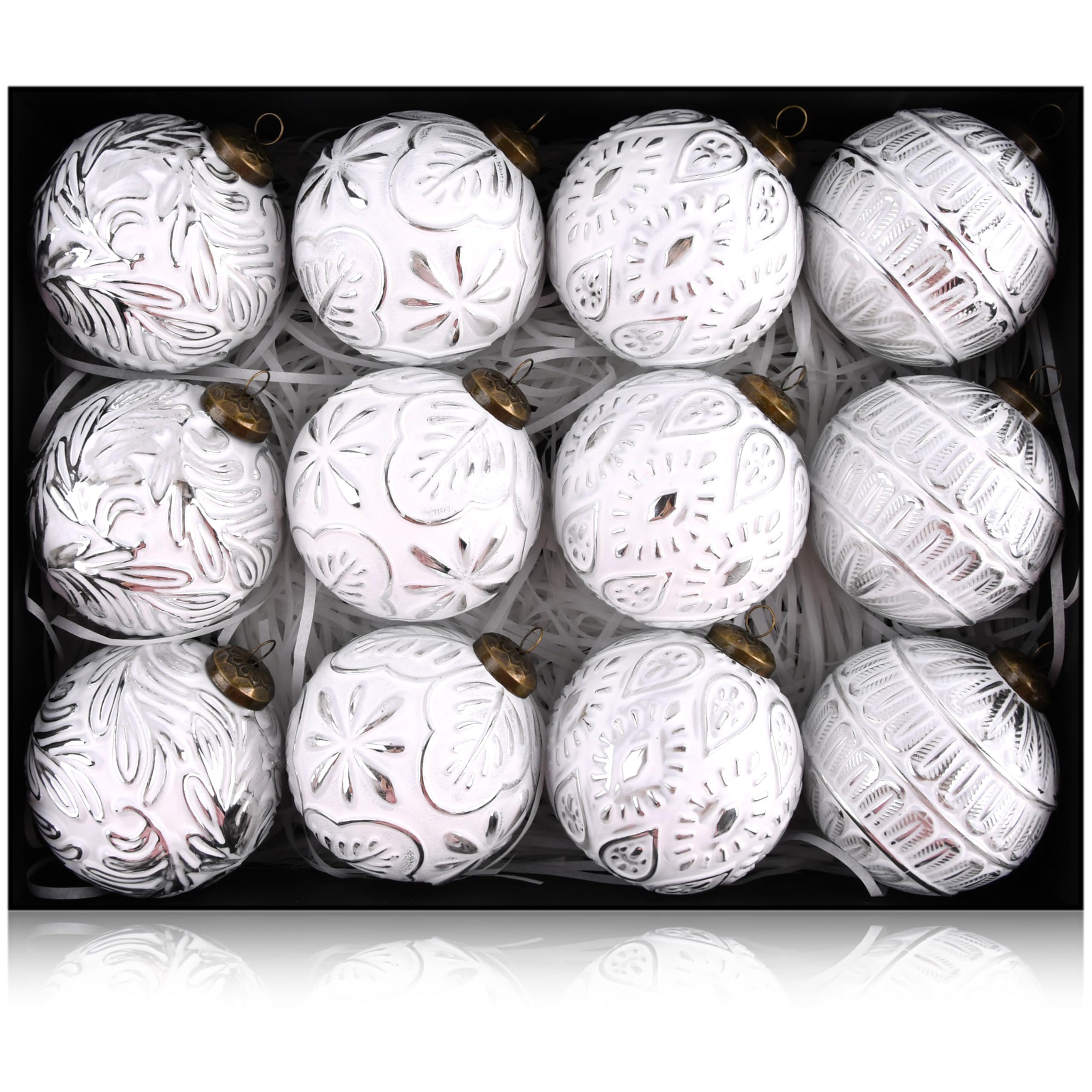 Antike silberne Weihnachtskugeln online kaufen