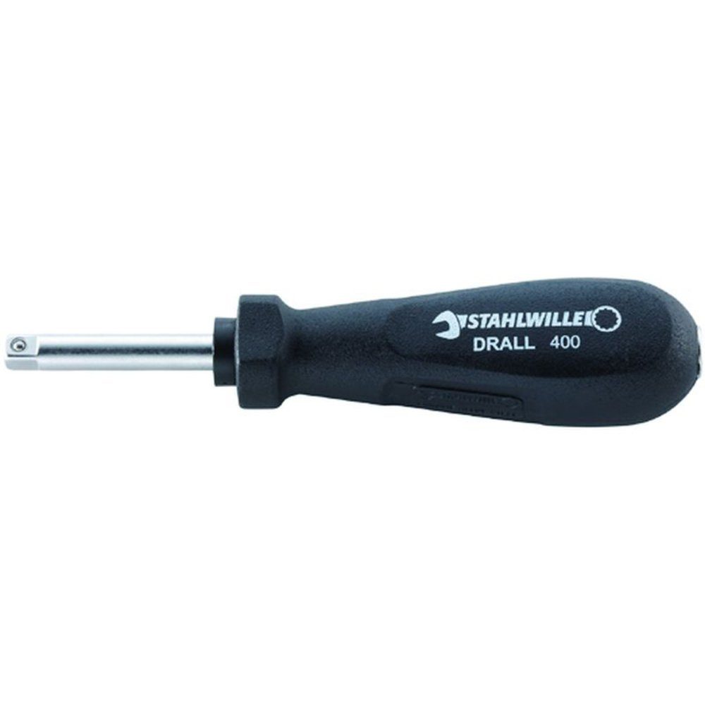 Stahlwille Steckschlüssel Stahlwille 400 DRALL STECKGRIFF 1/4 ZOLL 11050011 Steckgriff Antrieb