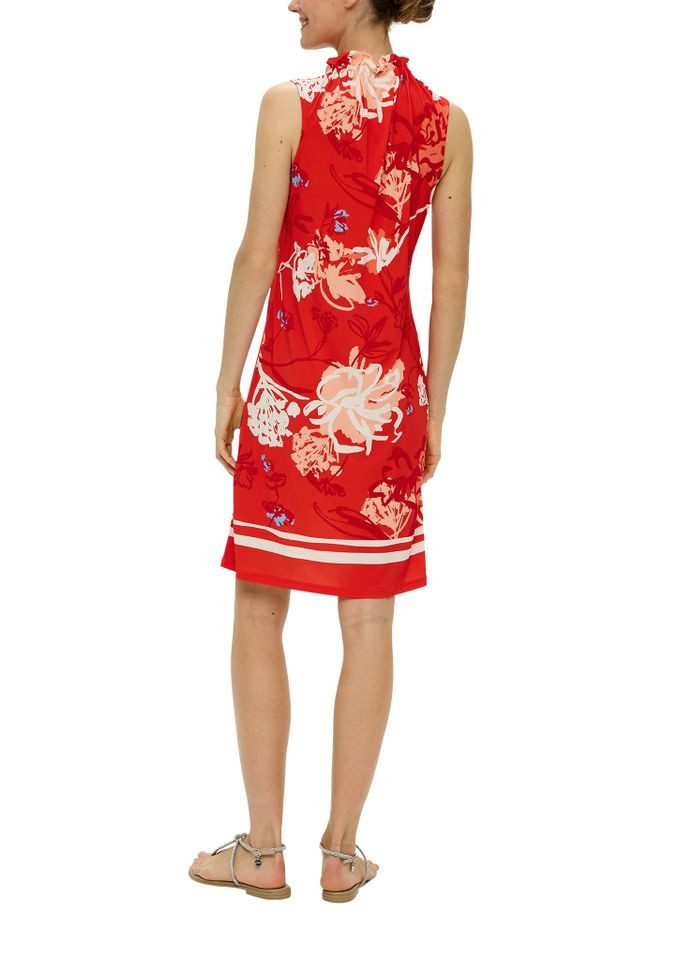 s.Oliver Midikleid - Jerseykleid mit Faltenausschnitt günstig online kaufen