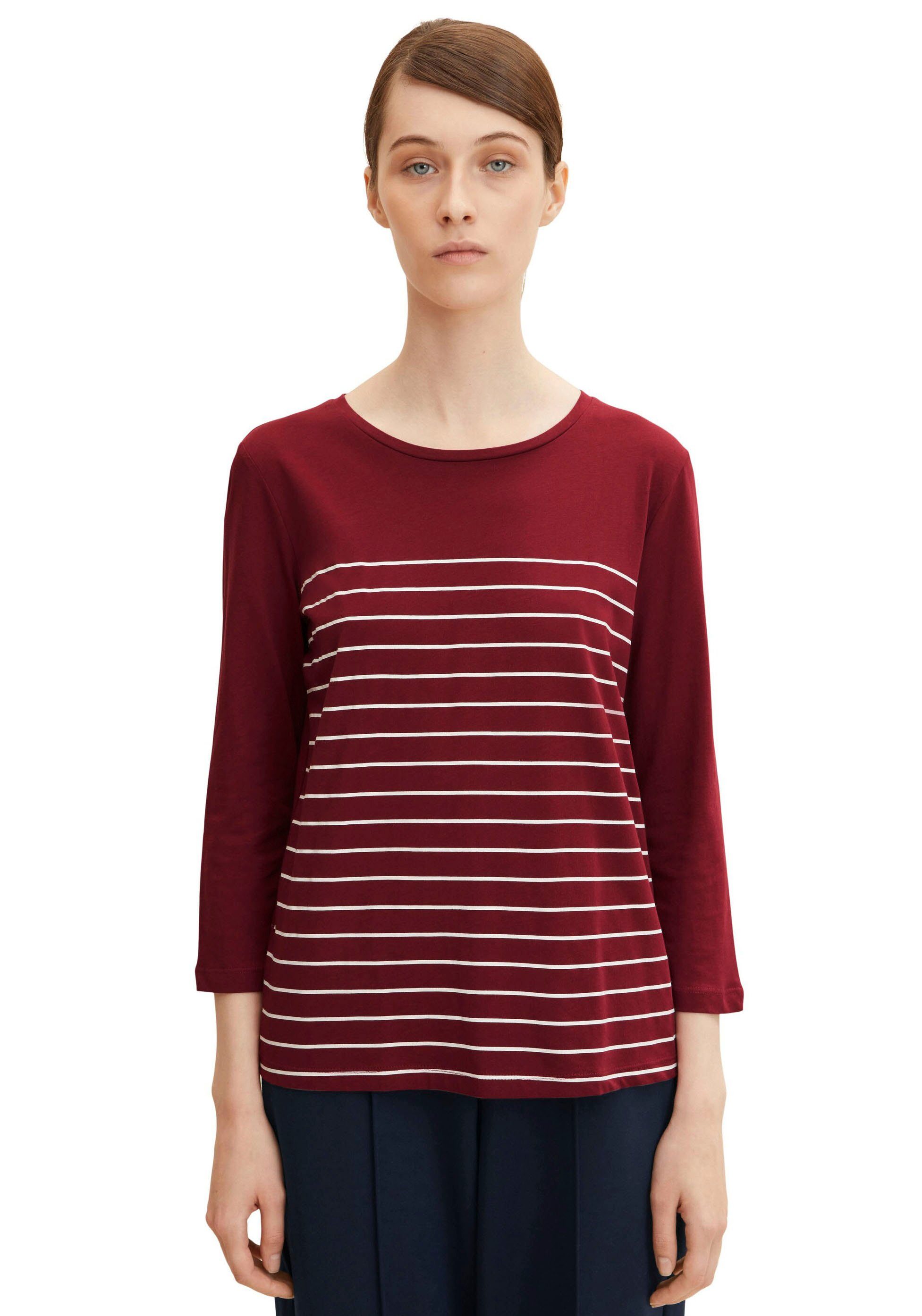 TOM TAILOR 3/4-Arm-Shirt (Packung, 2-tlg., 2er-Pack) im Doppel - immer Ring günstig online kaufen