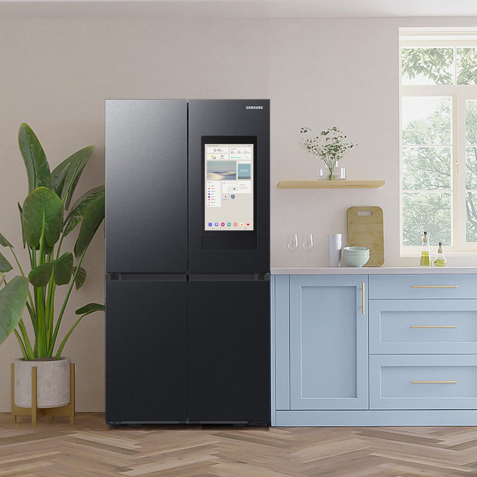 Samsung French Door RF9000 RF65DG9H0EB1EF, 183 cm hoch, 91,2 cm breit