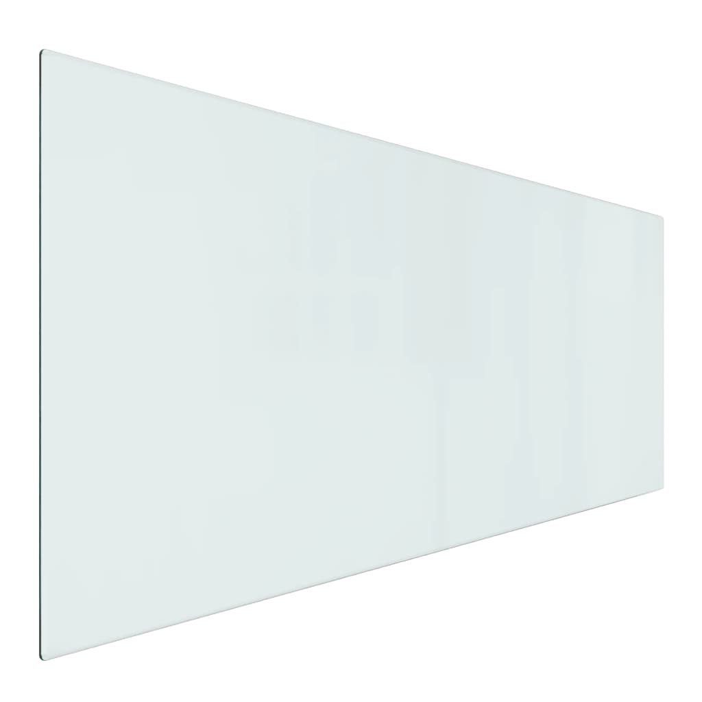 St) cm Kaminofen Glasplatte vidaXL Rechteckig Tischplatte (1 120x50