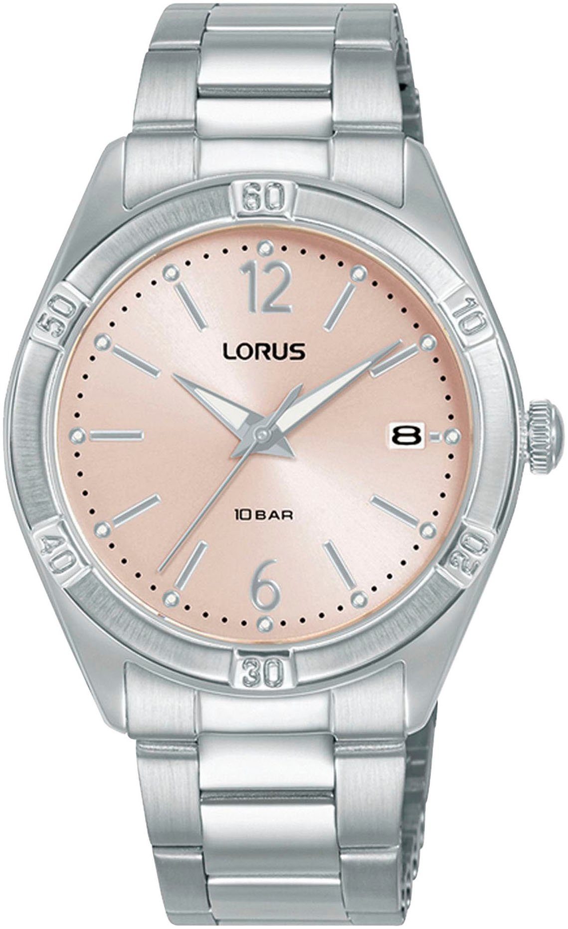 LORUS Quarzuhr RH979QX9, Armbanduhr, Damenuhr, Edelstahlarmband, bis 10 bar günstig online kaufen