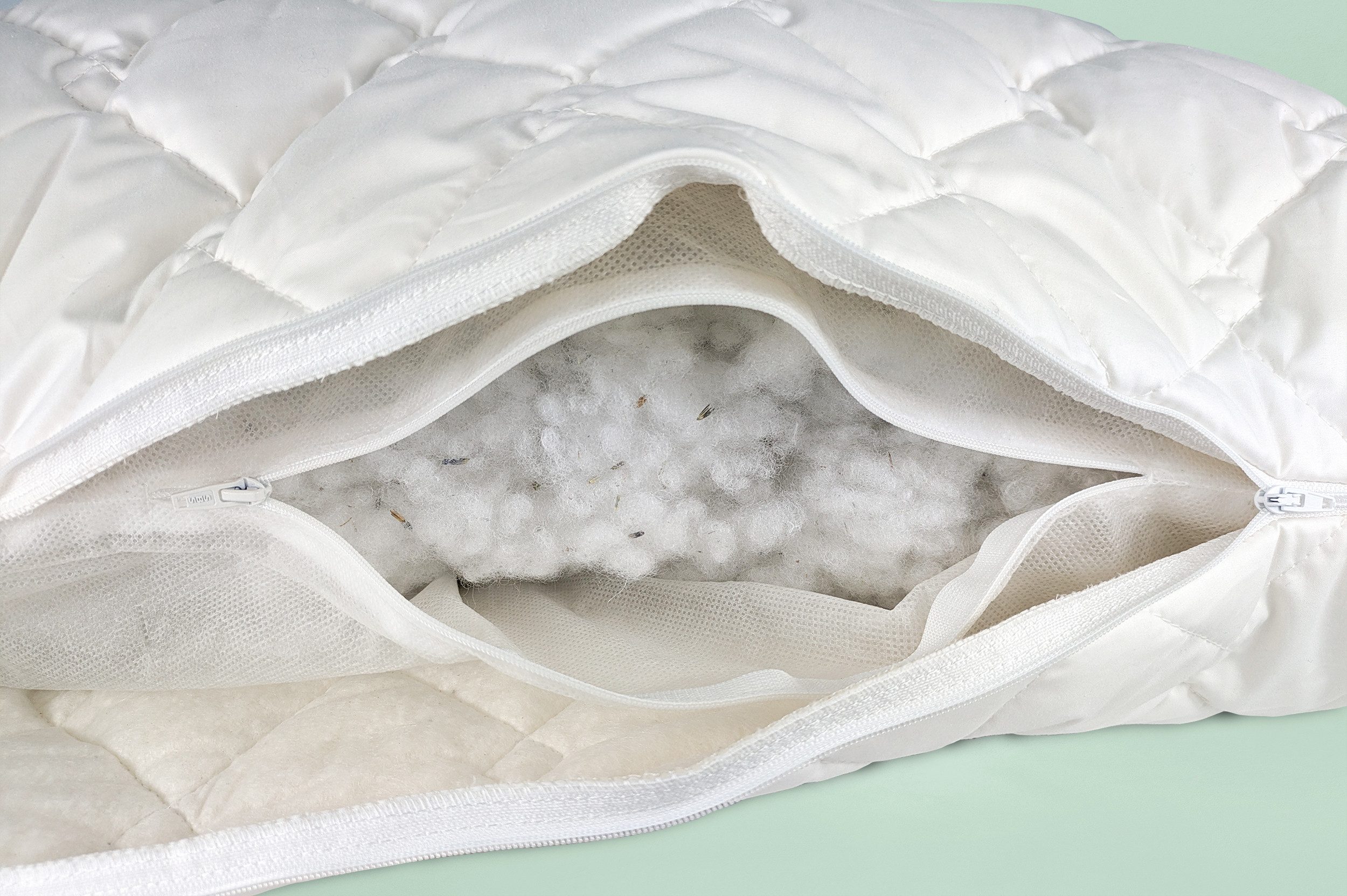 irisette GREENLINE Kopfkissen Lavendel Bio, Füllung: 100% Polyester - Hohlf günstig online kaufen