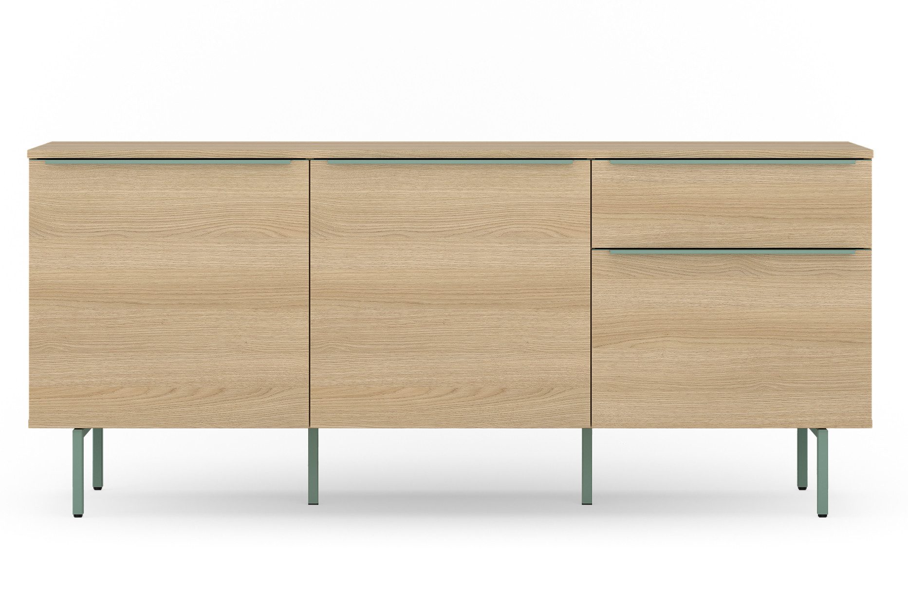 TOM TAILOR HOME Sideboard COLOR PUZZLE Low cabinet 04 – 1 Schublade und 3 Türen, Breite 1650 mm – Stauraum mit besonderen Farbkick