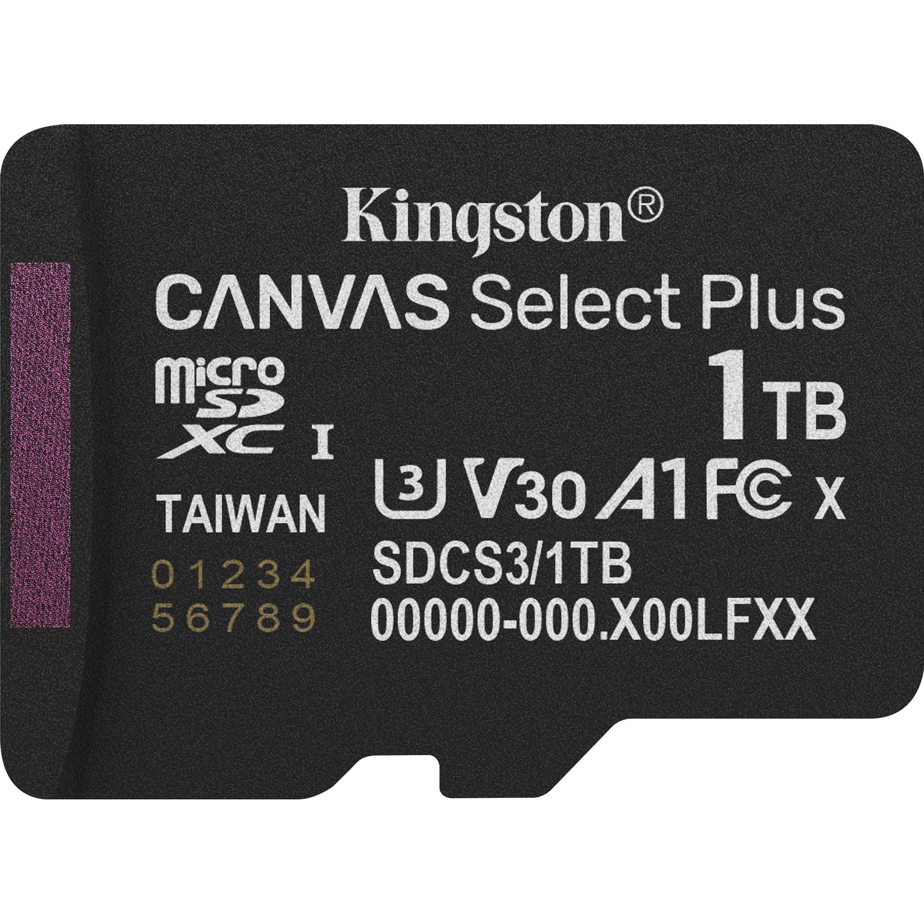 Kingston KINGSTON MicroSDXC-Card Canvas Select Plus 1TB 3.Gen inkl. Adapter Micro SD-Karte
