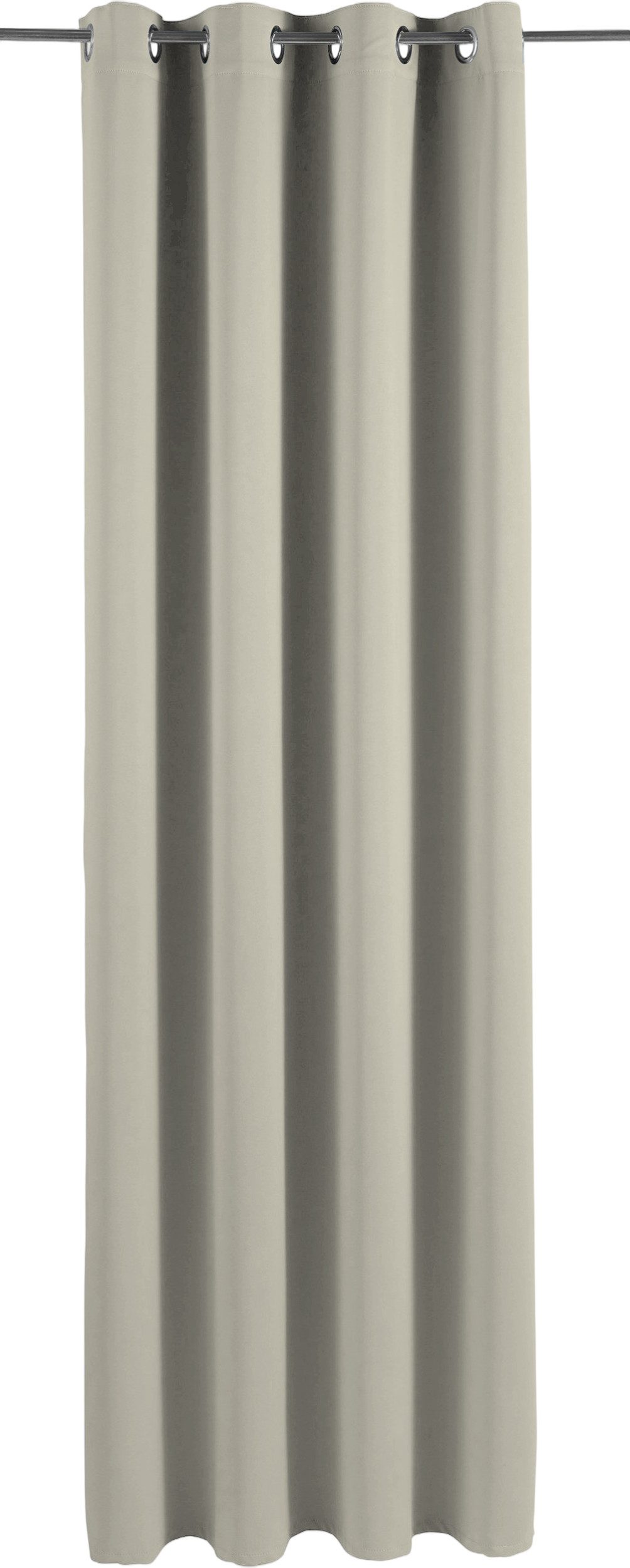 OTTO home Verdunkelungsvorhang Solana (2 St), Ösen, verdunkelnd, 2-er Set, Breite 140 cm, einfarbig