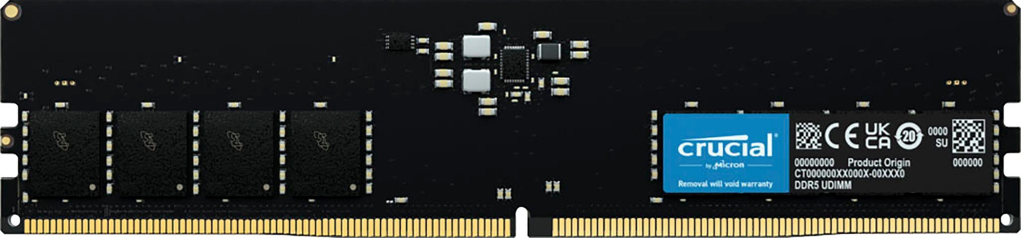 Crucial 32GB DDR5-5200 UDIMM Arbeitsspeicher