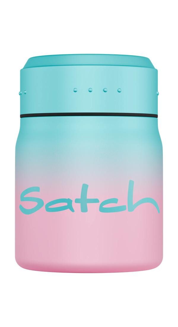 Satch Lunchbox Thermo Lunchbox, Edelstahl, (Thermo Lunchbox, 3-tlg., 1x Thermo Lunchbox, 1x Gabel-Löffelkombination), spülmaschinengeeignet bis 45 Grad, Handwäsche empfohlen