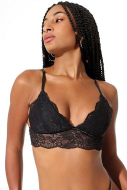 Yenita® Bustier ohne Bügel aus feiner Spitze