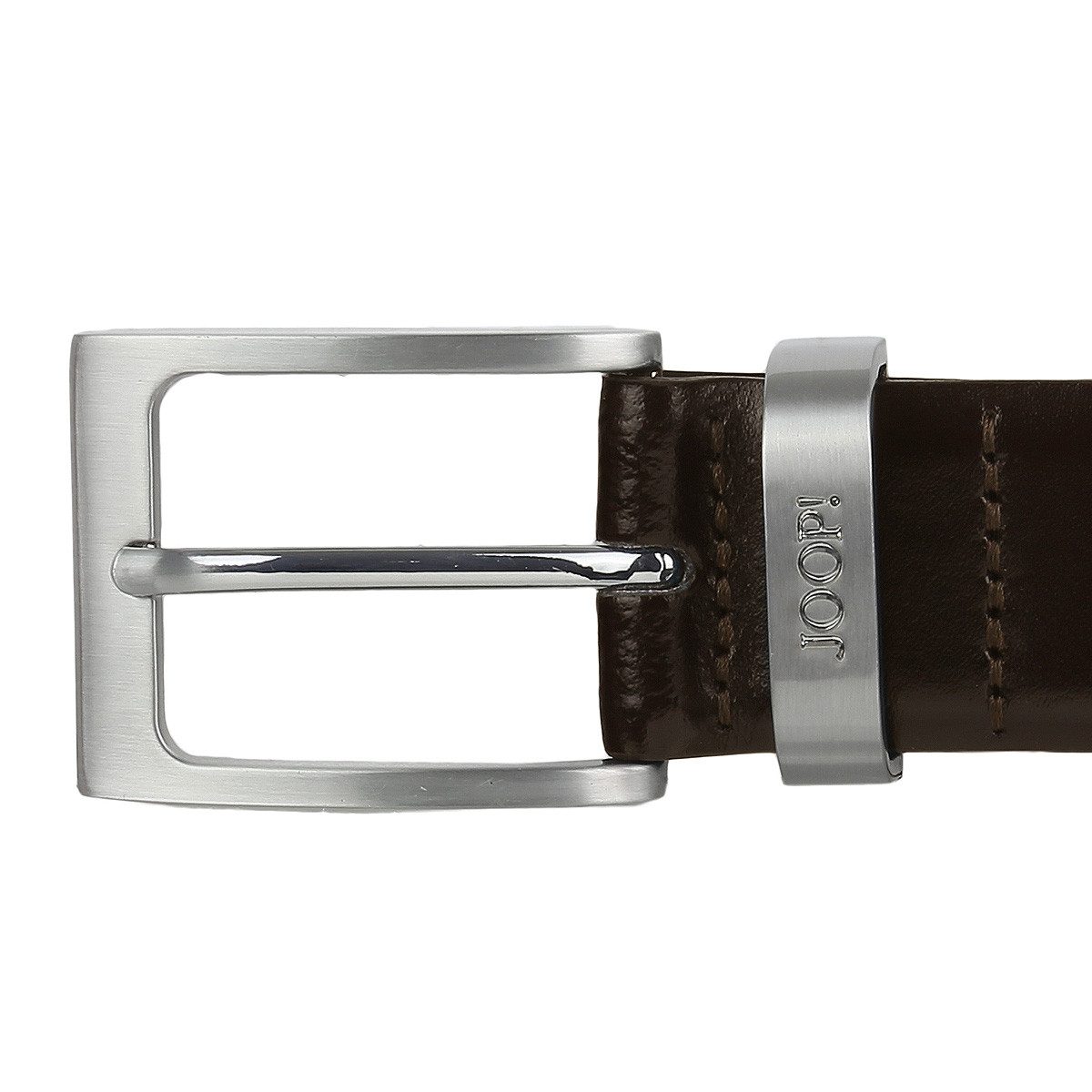 JOOP! Ledergürtel Herren Ledergürtel Anzug Business Gürtel 7029/52 dunkelbr günstig online kaufen