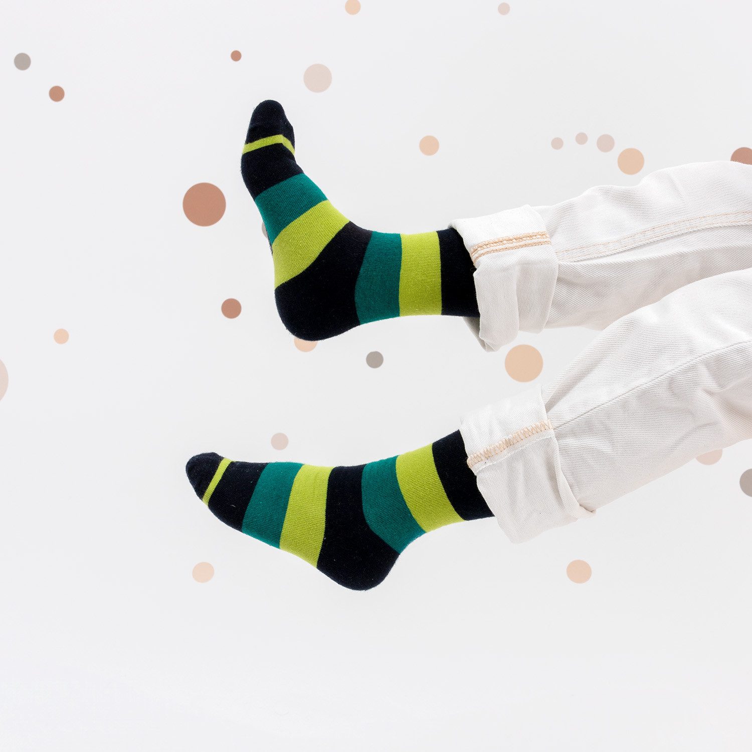 OCCULTO Basicsocken Jungen & Mädchen Bunte Socken 10er Pack (Modell: Estilo) (10-Paar)