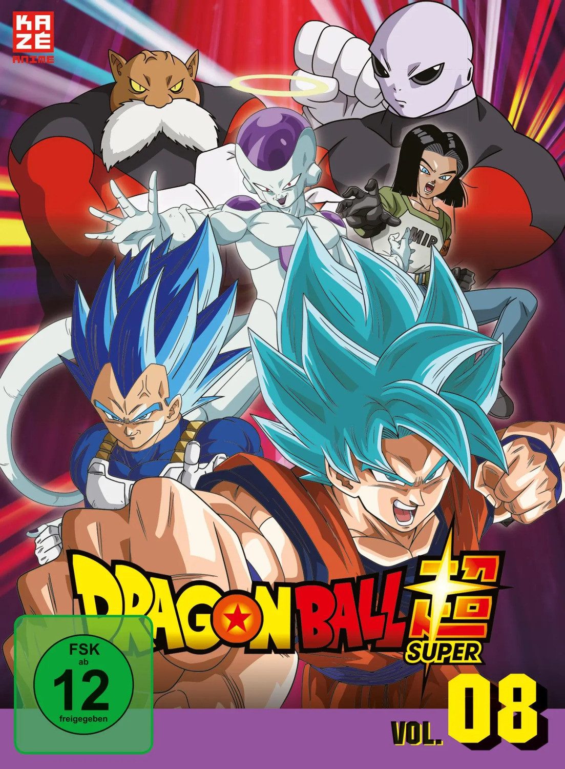DVD Dragon Ball Super - DVD Box 8 (3 DVDs) - Episoden 113-131