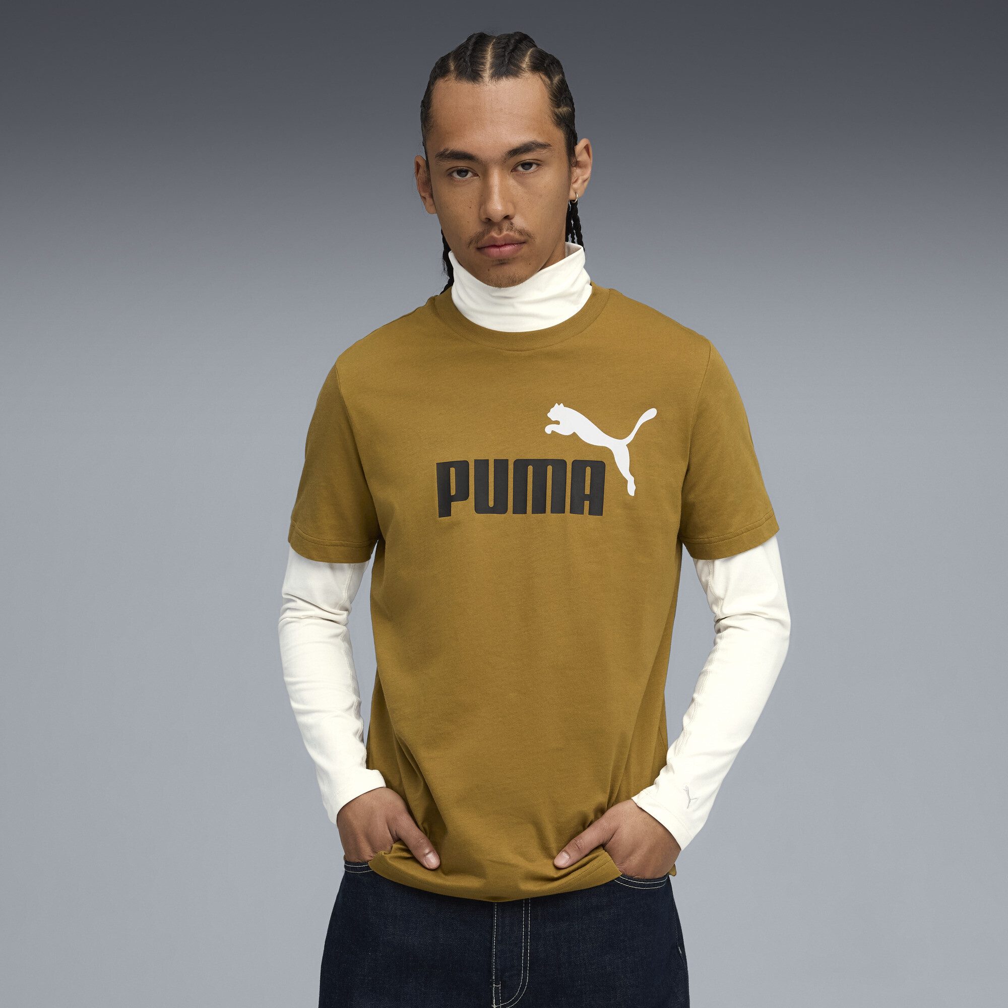 PUMA T-Shirt Essentials 2 Colour No. 1 Logo T-Shirt Herren günstig online kaufen