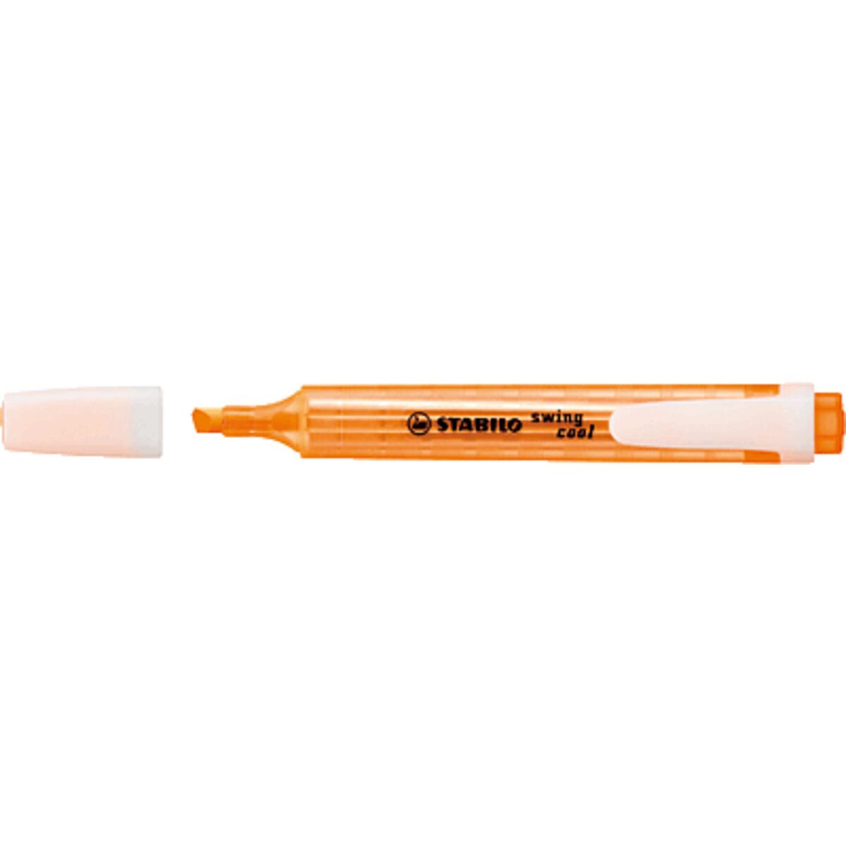 Marker Textmarker - STABILO swing cool - Einzelstift - orange