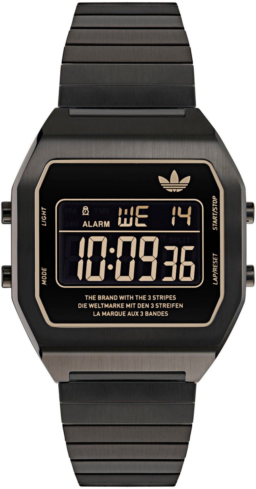 adidas Originals Digitaluhr DIGITAL TWO, Armbanduhr, Quarzuhr, Damenuhr, Herrenuhr