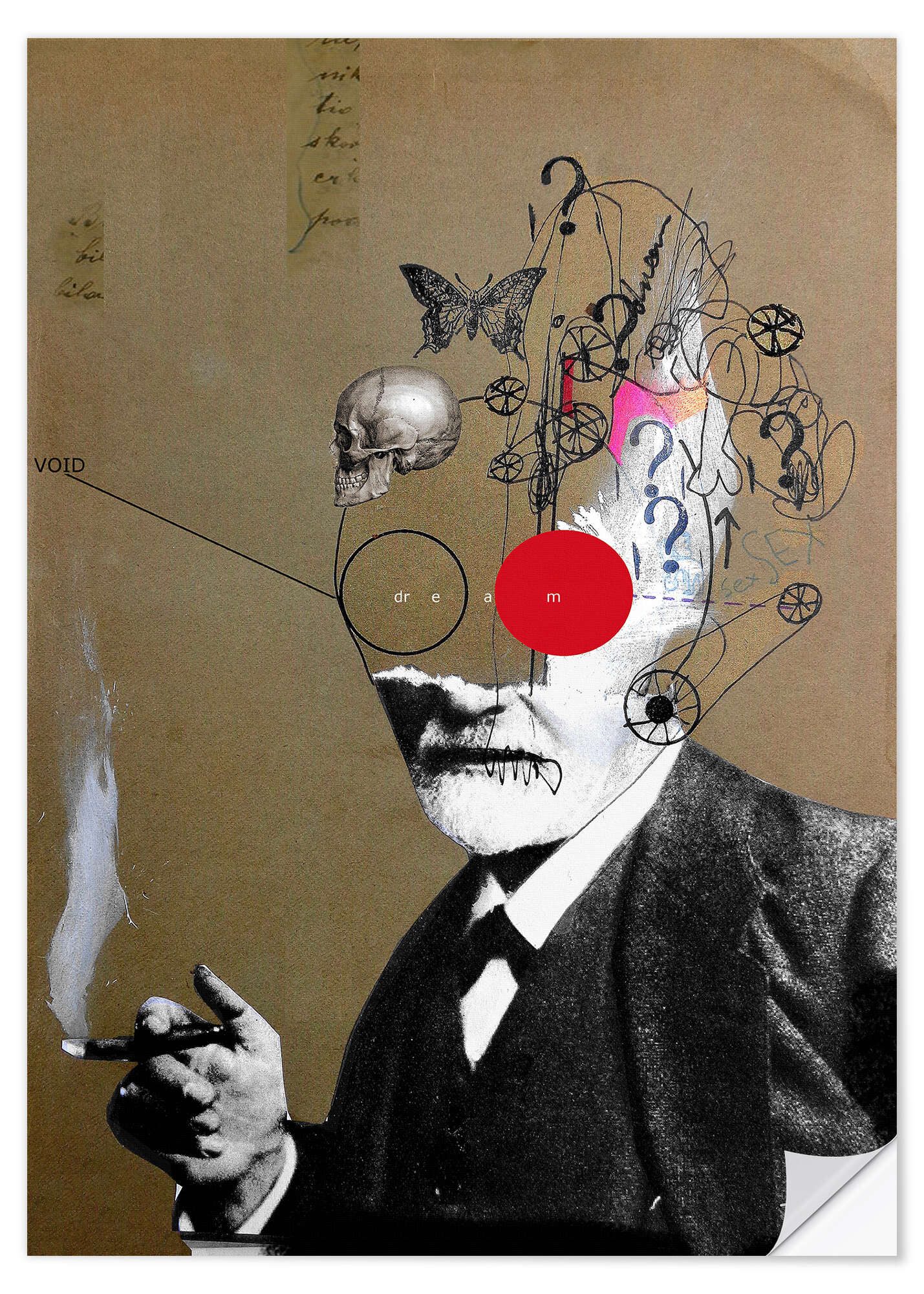 Wandfolie Loui Jover