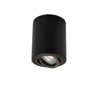 M2OUTLET Deckenspot LED Aufbaustrahler schwernkbar Genius 662 rund schwarz, Schwenkbar, ohne Leuchtmittel