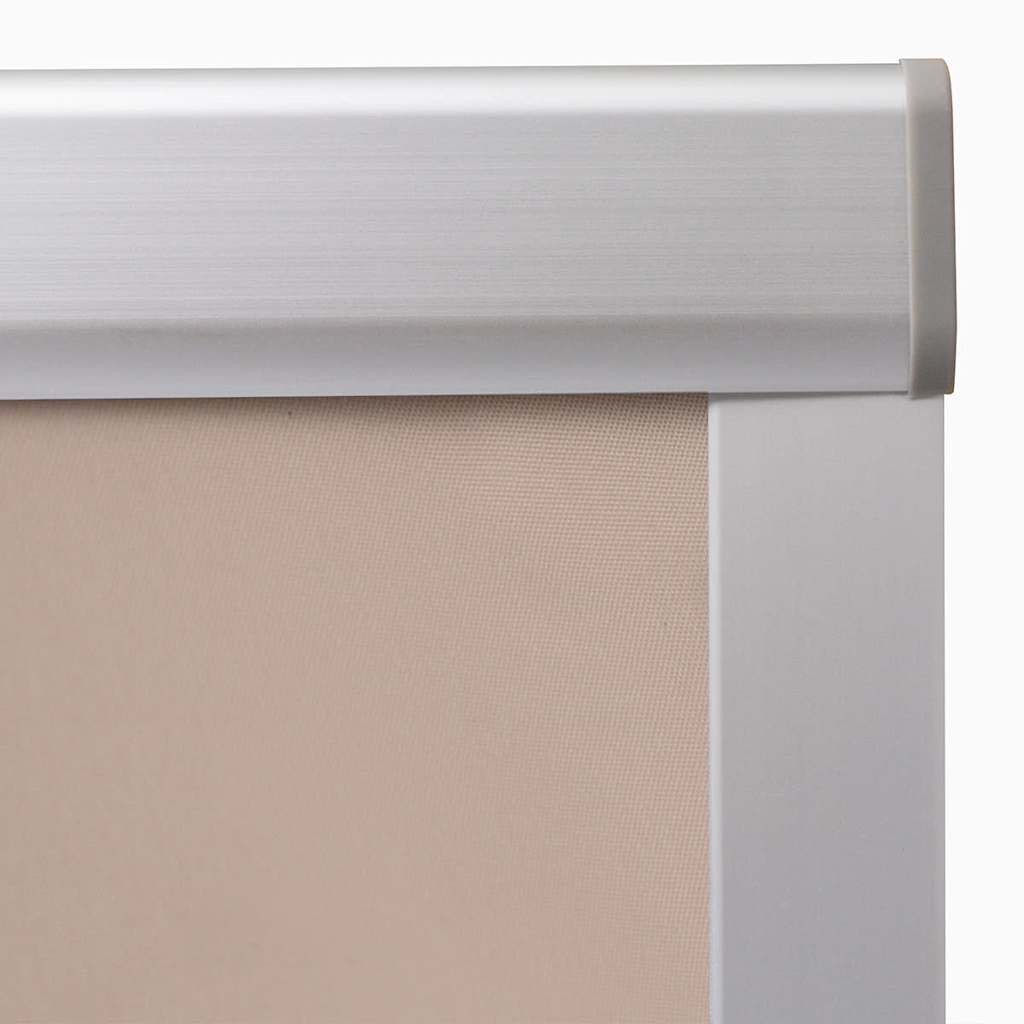 Rollo Verdunkelungsrollo Beige C04, vidaXL