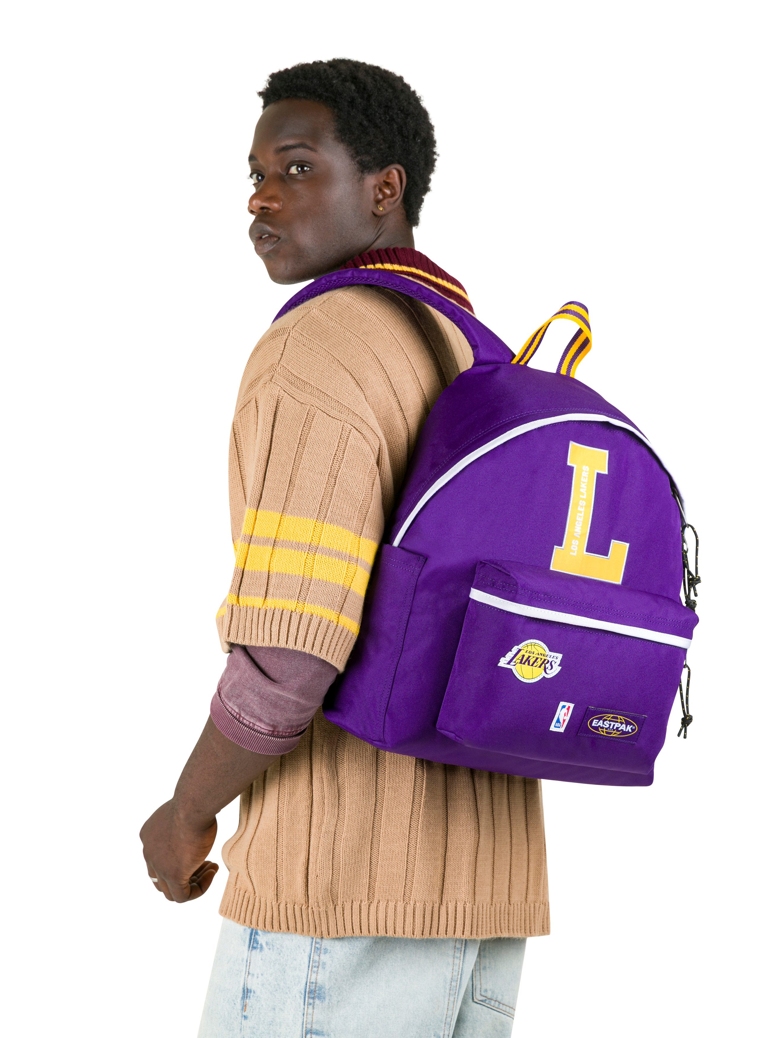 Eastpak Freizeitrucksack DAY PAK'R NBA, Unisex Freizeitrucksack, Cityrucksack mit Seitenfächern