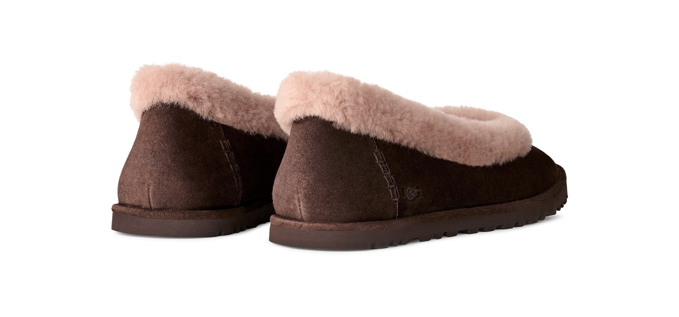 UGG Zora Ballet Flat Ballerina Homeslippers, Flats mit Logoverzierung günstig online kaufen