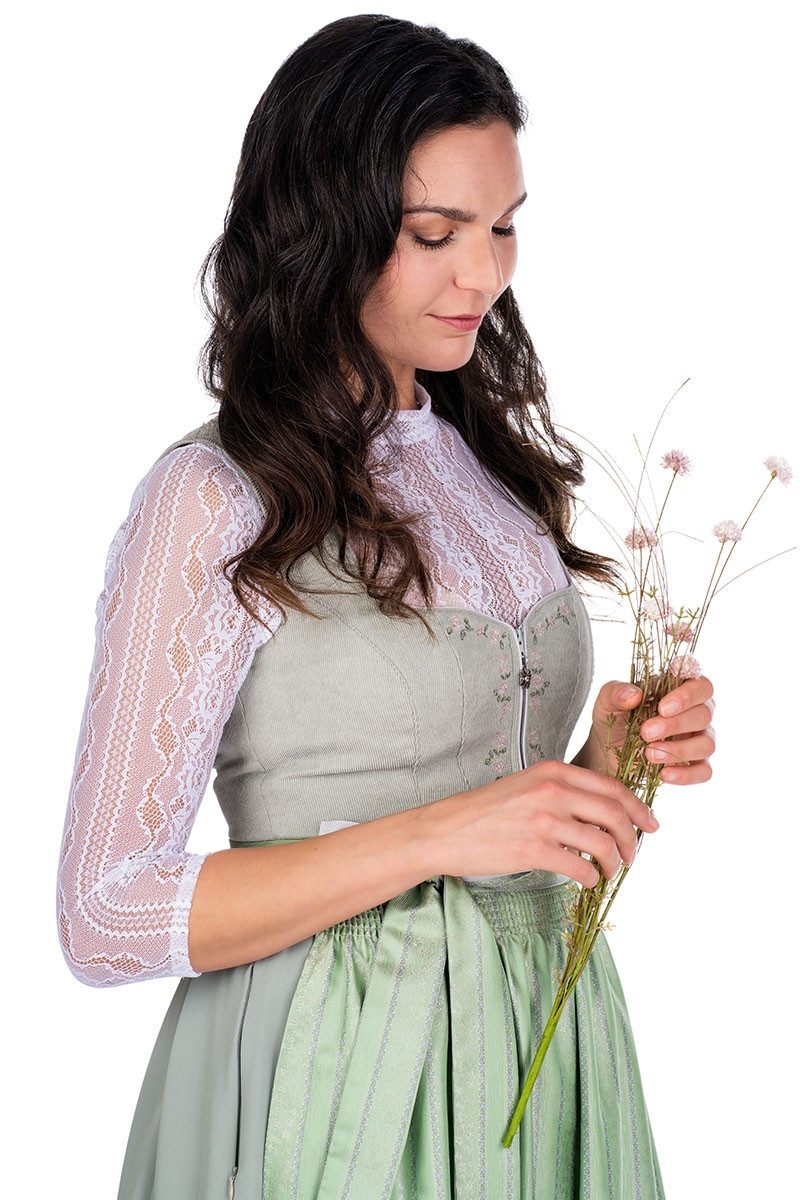 Spieth & Wensky Dirndl Cord Dirndl 2tlg. - DARIA - mintgrün