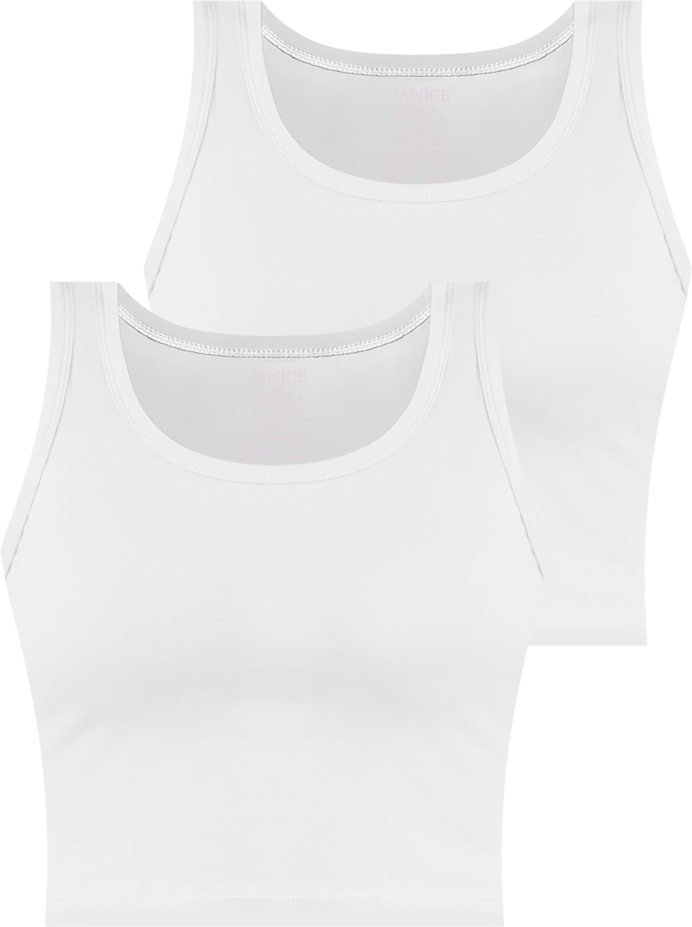 Janice Tanktop 2 x Damen crop günstig online kaufen