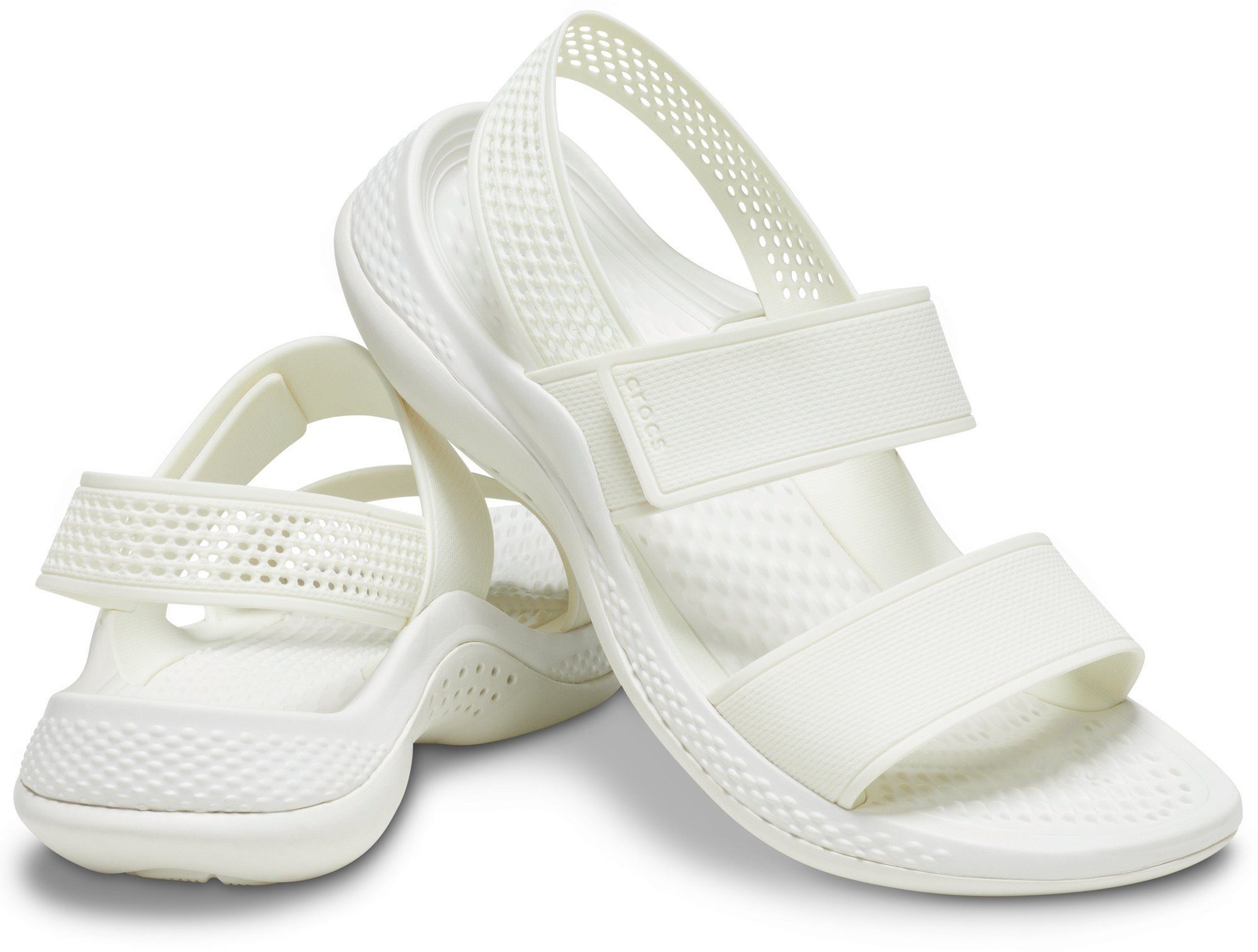 Laufsohle LiteRide weiß flexibler Sandale Crocs mit 360 Sandal