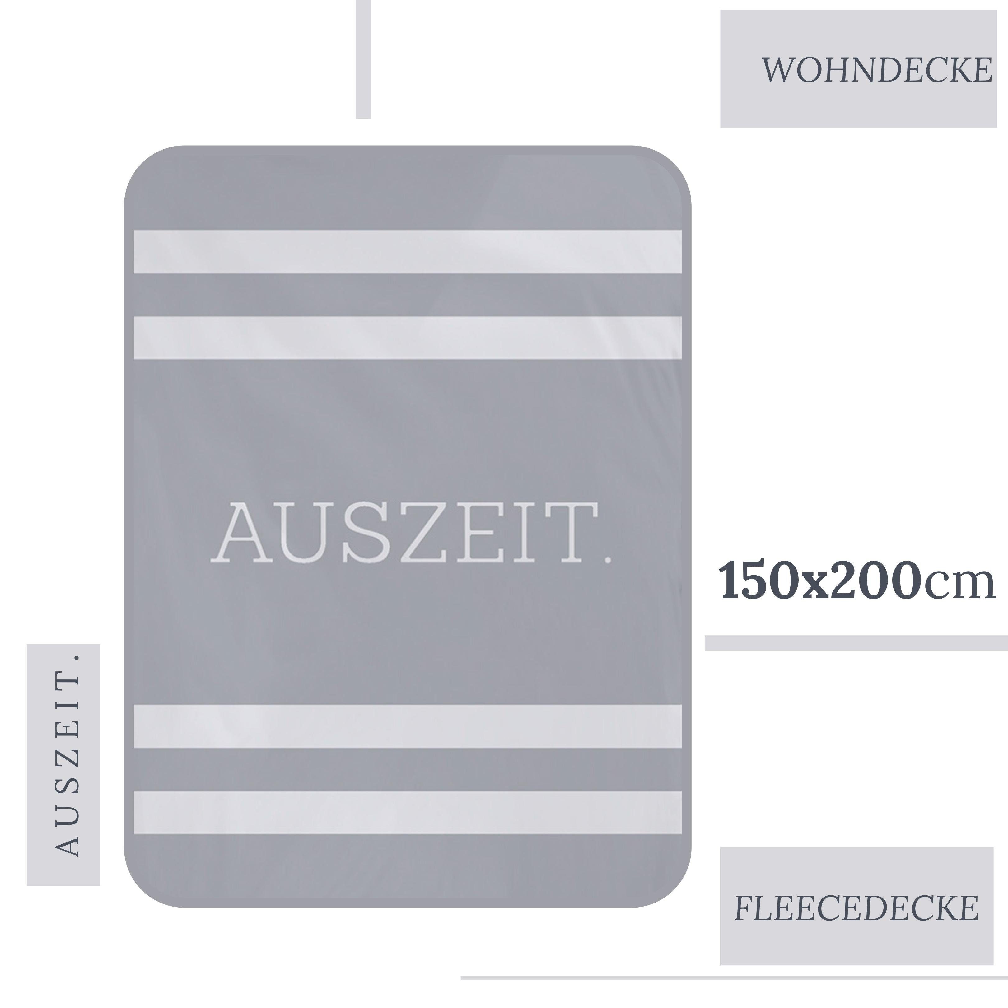 Wohndecke Auszeit. 150x200 cm, weich und kuschelig, passend zur Bettwäsche, günstig online kaufen