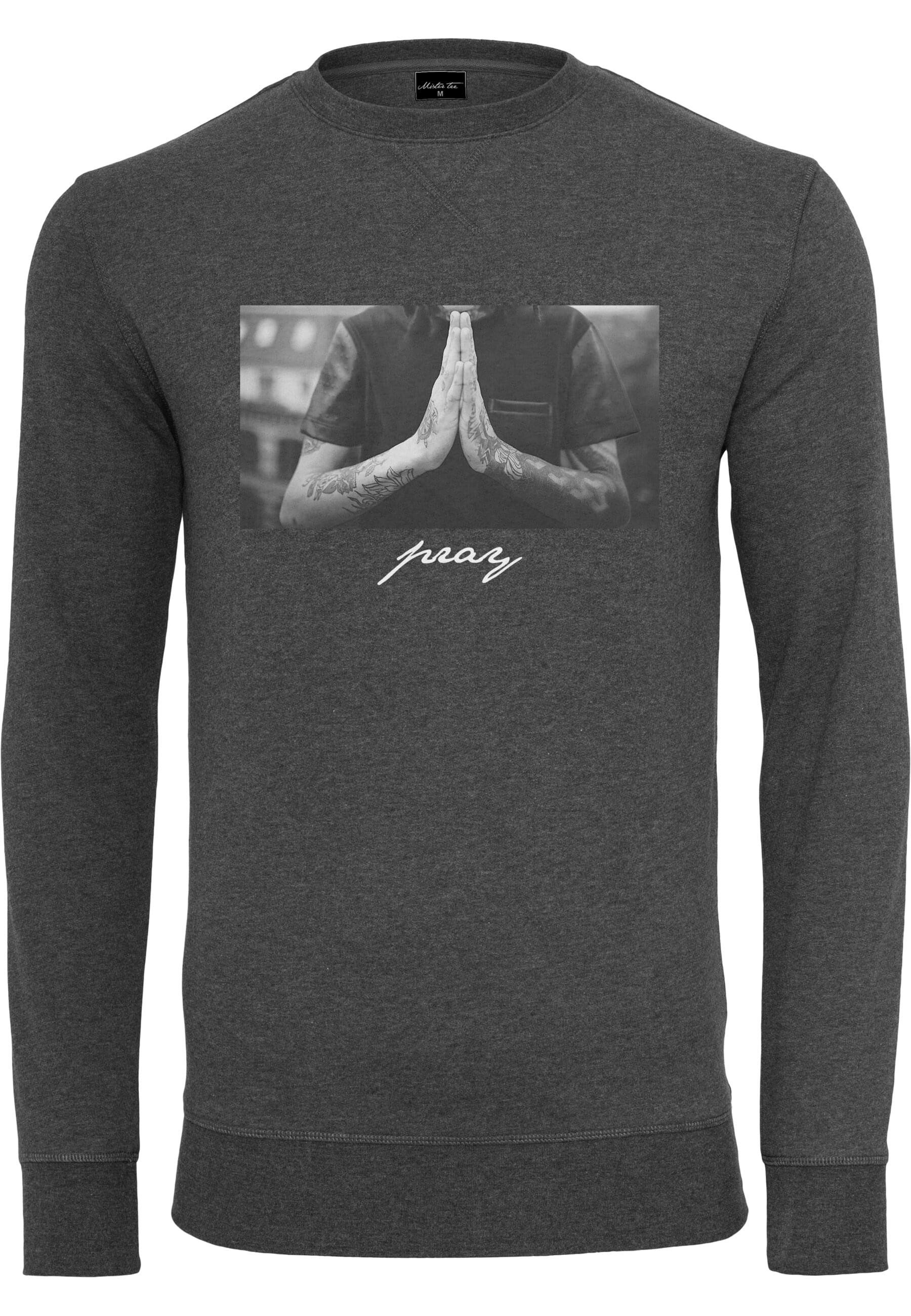 Rundhalspullover MisterTee Herren Pray Crewneck