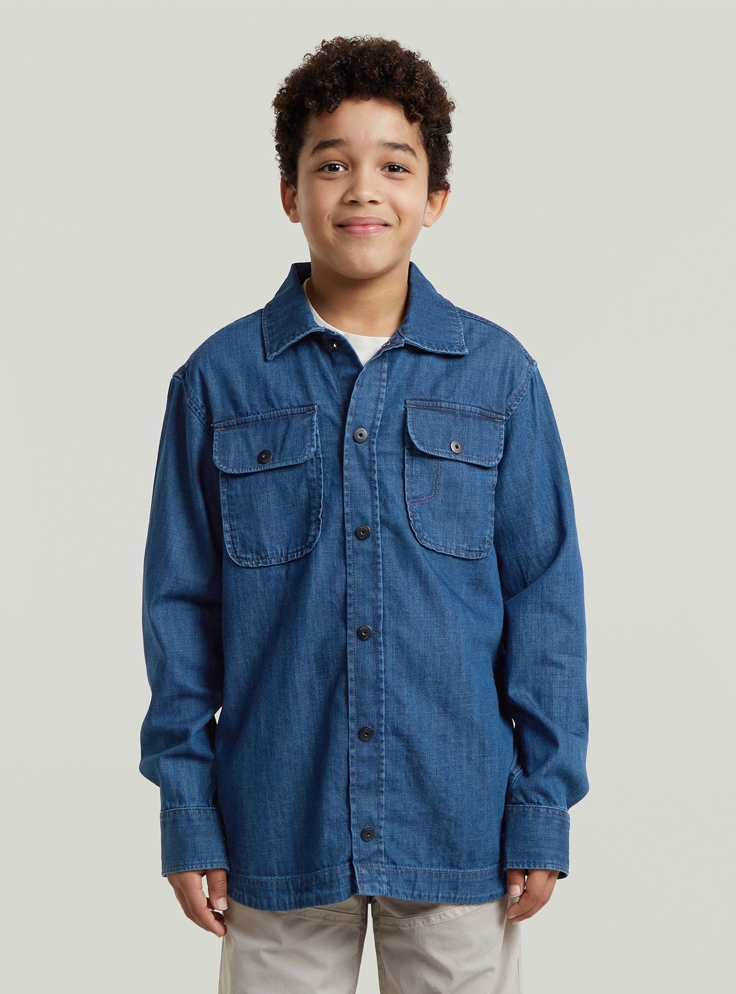 Langarmshirt Boys GPO Overshirt