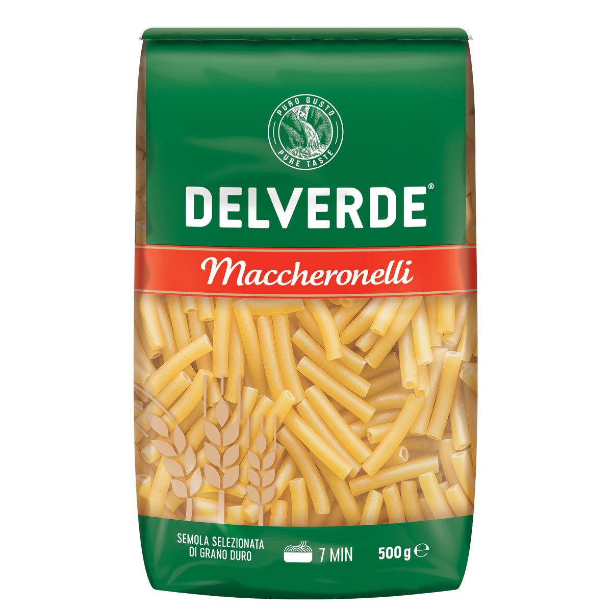 DELVERDE Nudeln, Delverde Maccheronelli kleine Nudeln aus Hartweizengrieß 500g