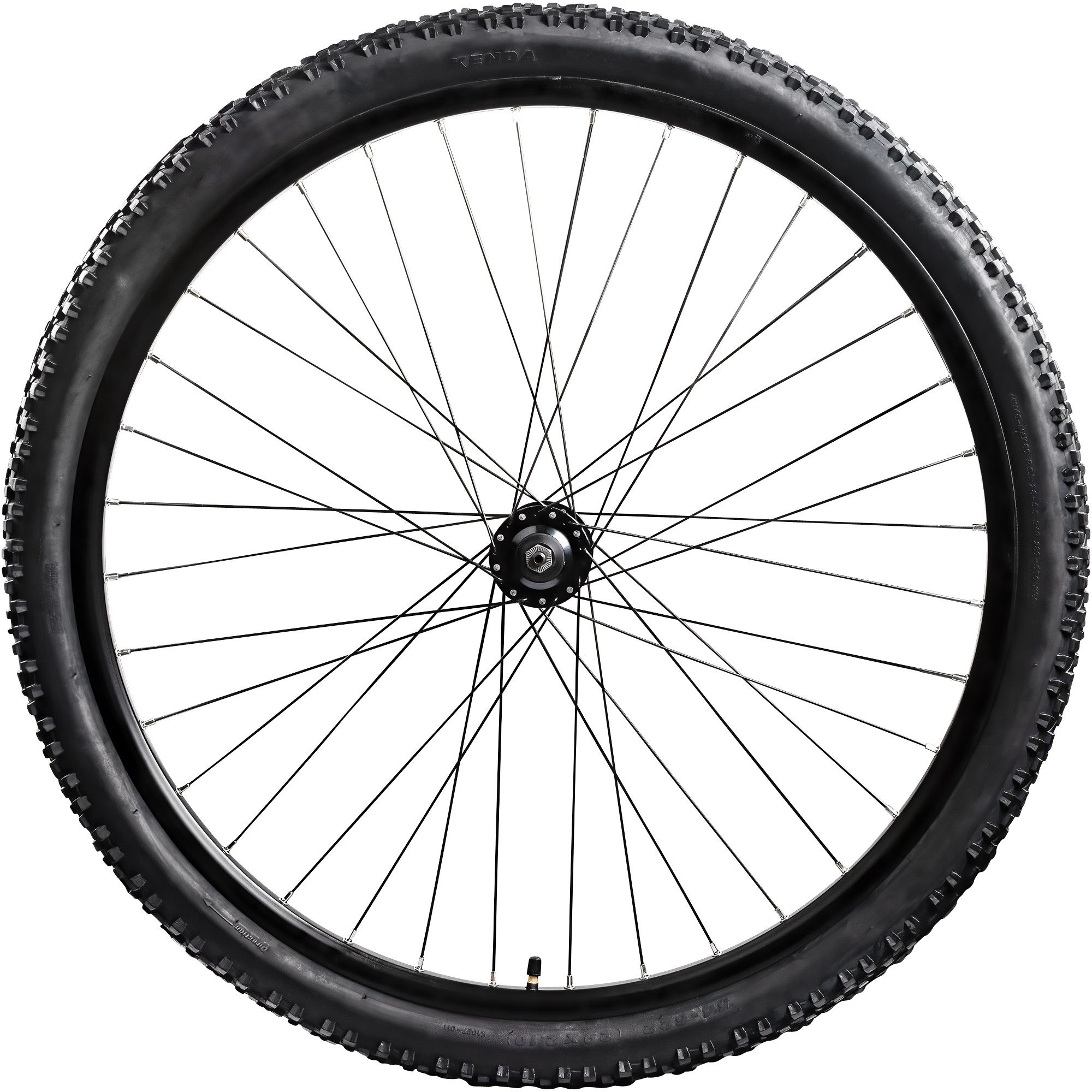 Zündapp Fahrrad-Laufrad Z808 (Vorderrad, 1 St., vormontiert), Vorderrad 29" Laufrad vorne Komplettrad Felge MTB Stollenprofil Rad