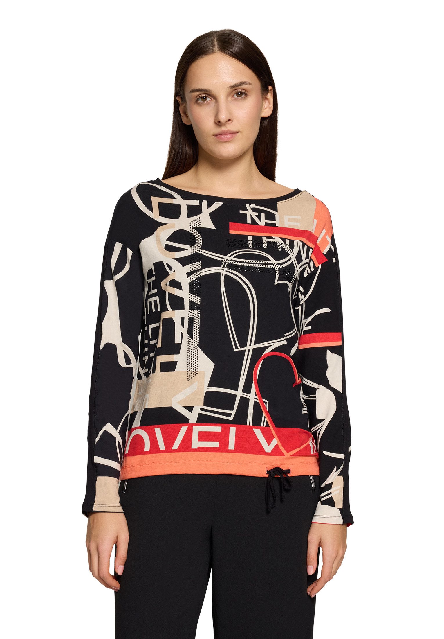 Betty Barclay Kurzarmshirt Damen mit Tunnelzug (1-tlg) günstig online kaufen