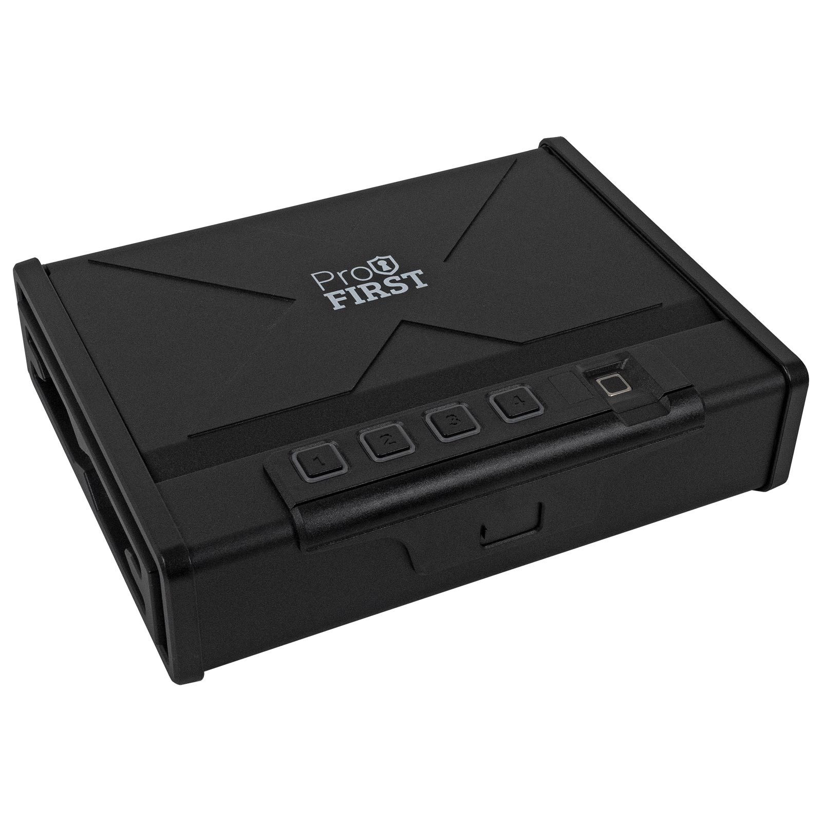 Profirst Aufbewahrungsbox Pistolenkassette Schutzbox Patrol Fingerprintschloss