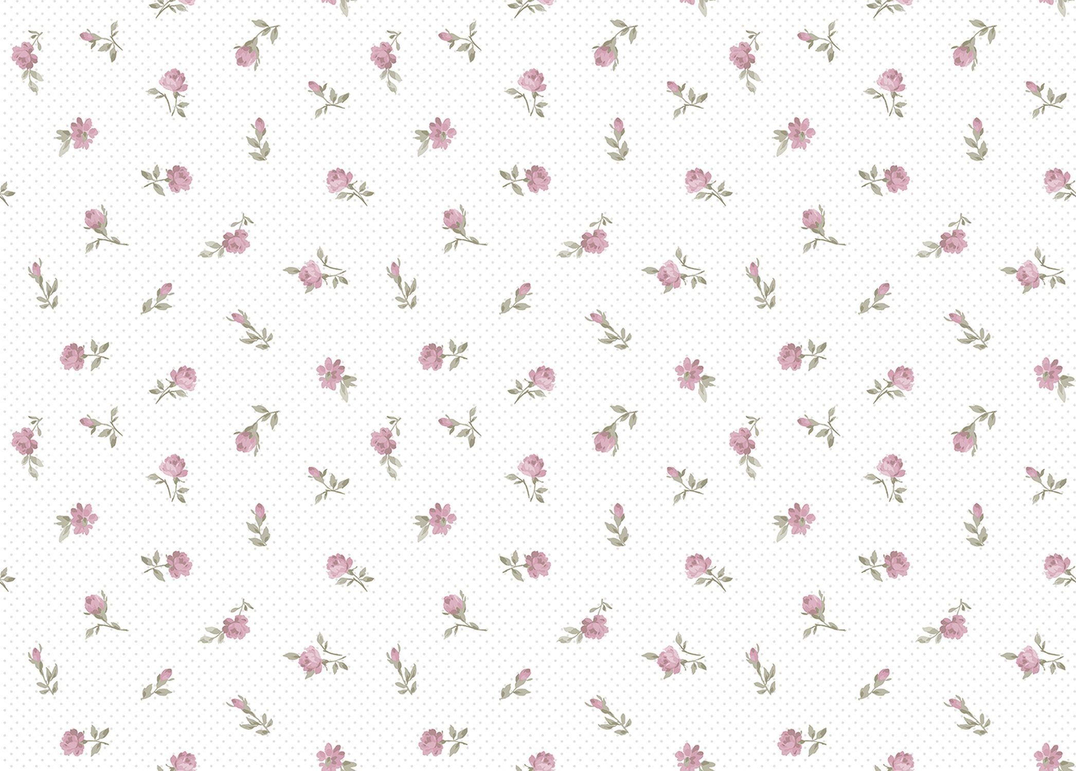 Sanders & Sanders Mustertapete Blumen