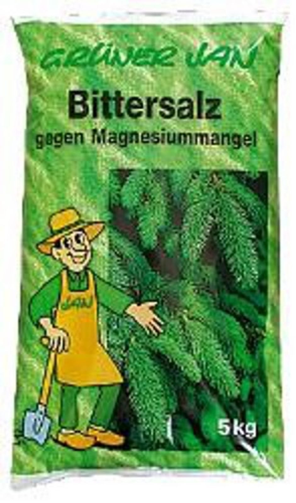 Grüner Jan Pflanzendünger Bittersalz 5 Kg