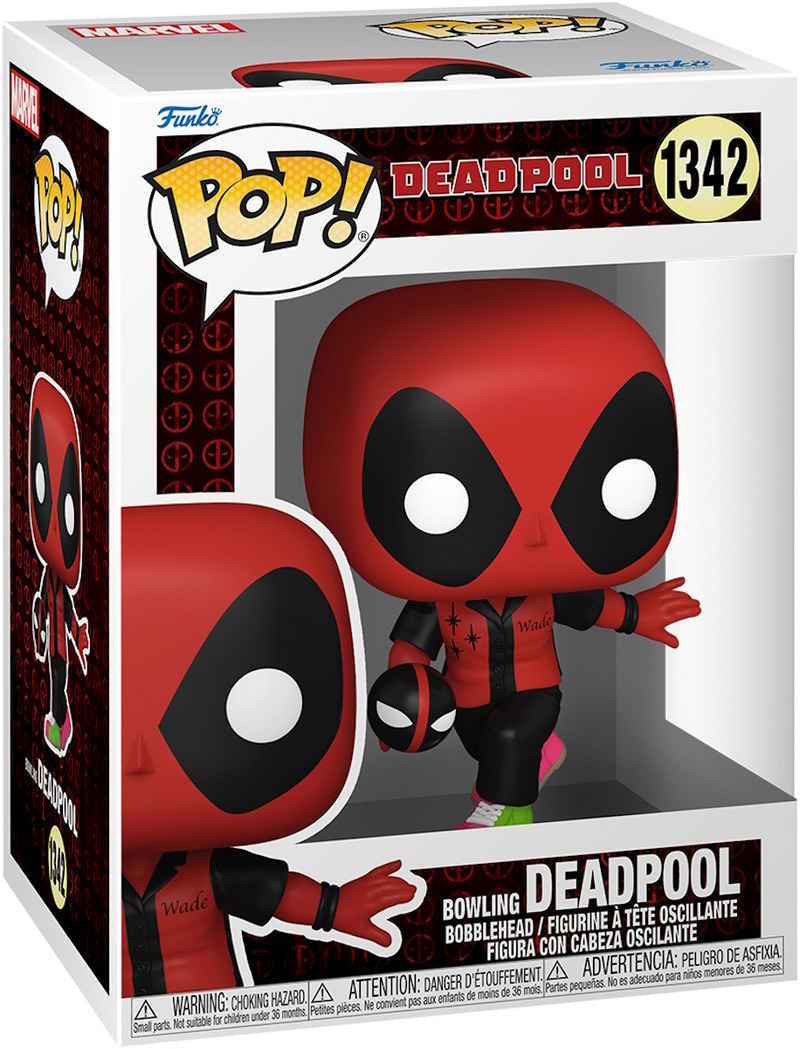 Funko Spielfigur Deadpool - Bowling Deadpool 1342 Pop! Vinyl Figur